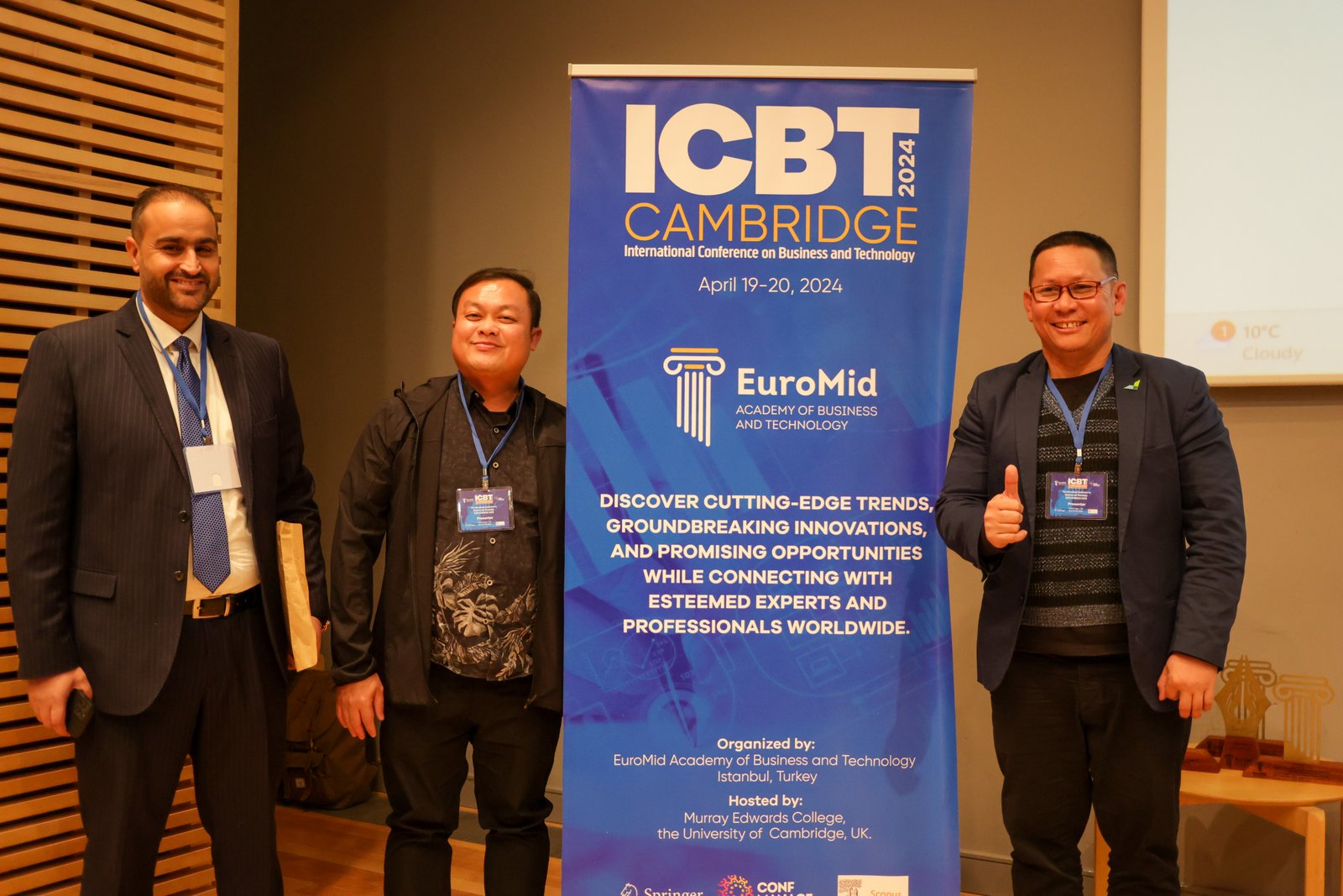 ICBT Cambridge'2024 photo